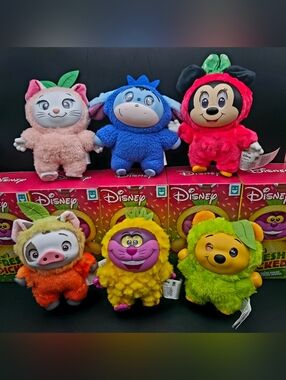 Disney Fresh Picked Plush - 6 of 7 Collectible Figures